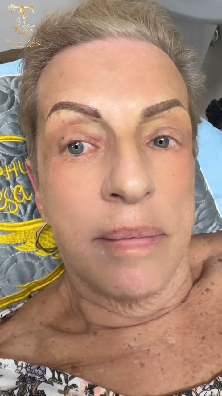Portrait of a client with shaped brows by Theresa in Land O’ Lakes, FL